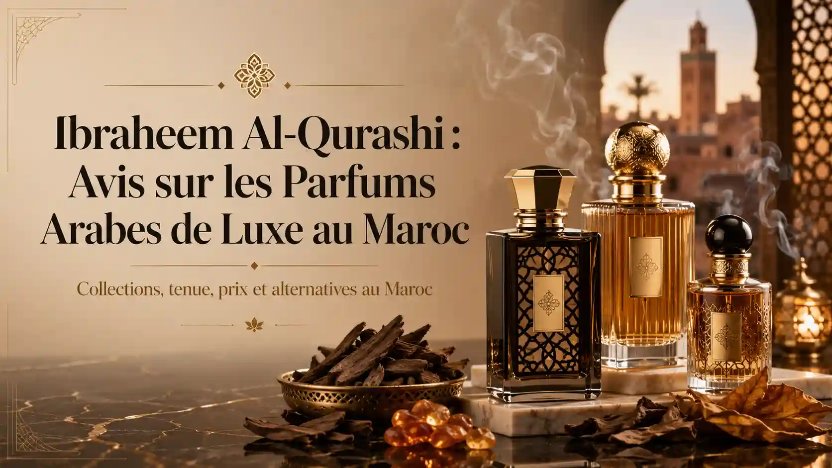 Ibraheem Al-Qurashi : Avis sur les Parfums Arabes de Luxe au Maroc